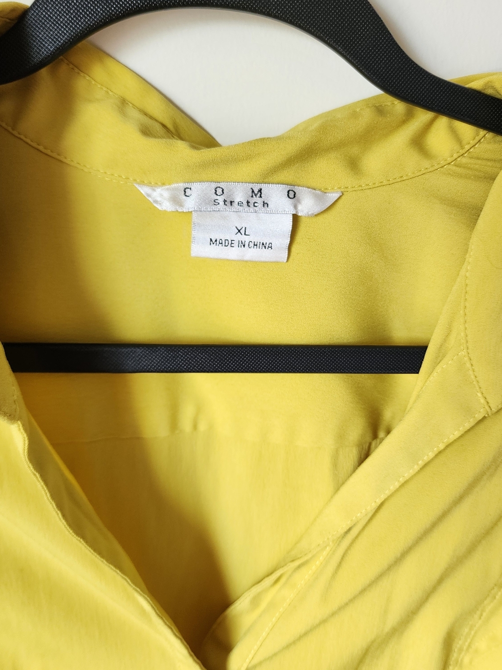 Button-Front Blouse - Yellow - Picture 5 of 13